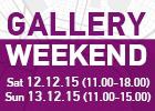 Gallery Weekend 2015